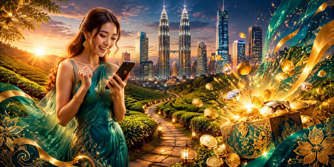 Pemain Malaysia mengakses odds perlawanan sukan melalui telefon mudah alih gaya batik Kuala Lumpur
