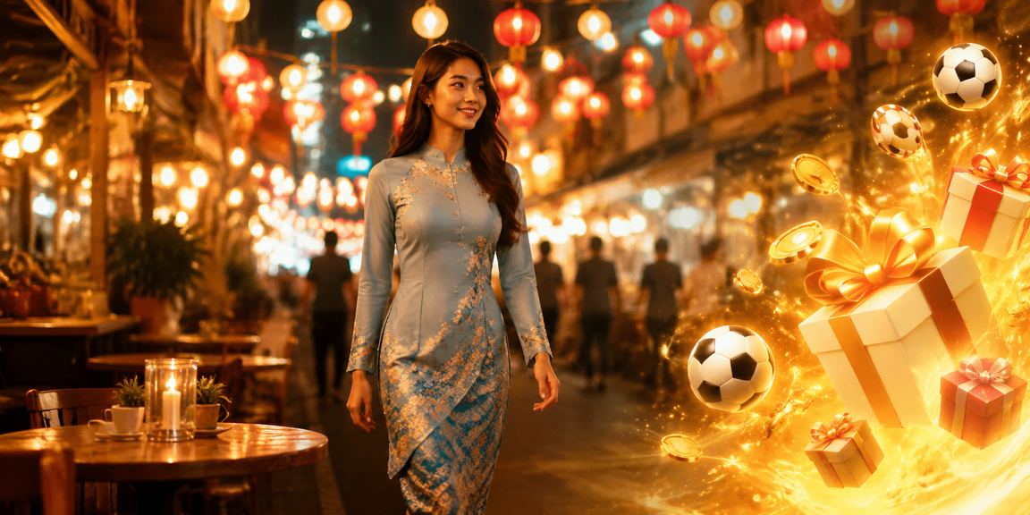 Pemain Malaysia bertaruh sukan dalam talian memakai baju kurung di Kuala Lumpur melalui musang178